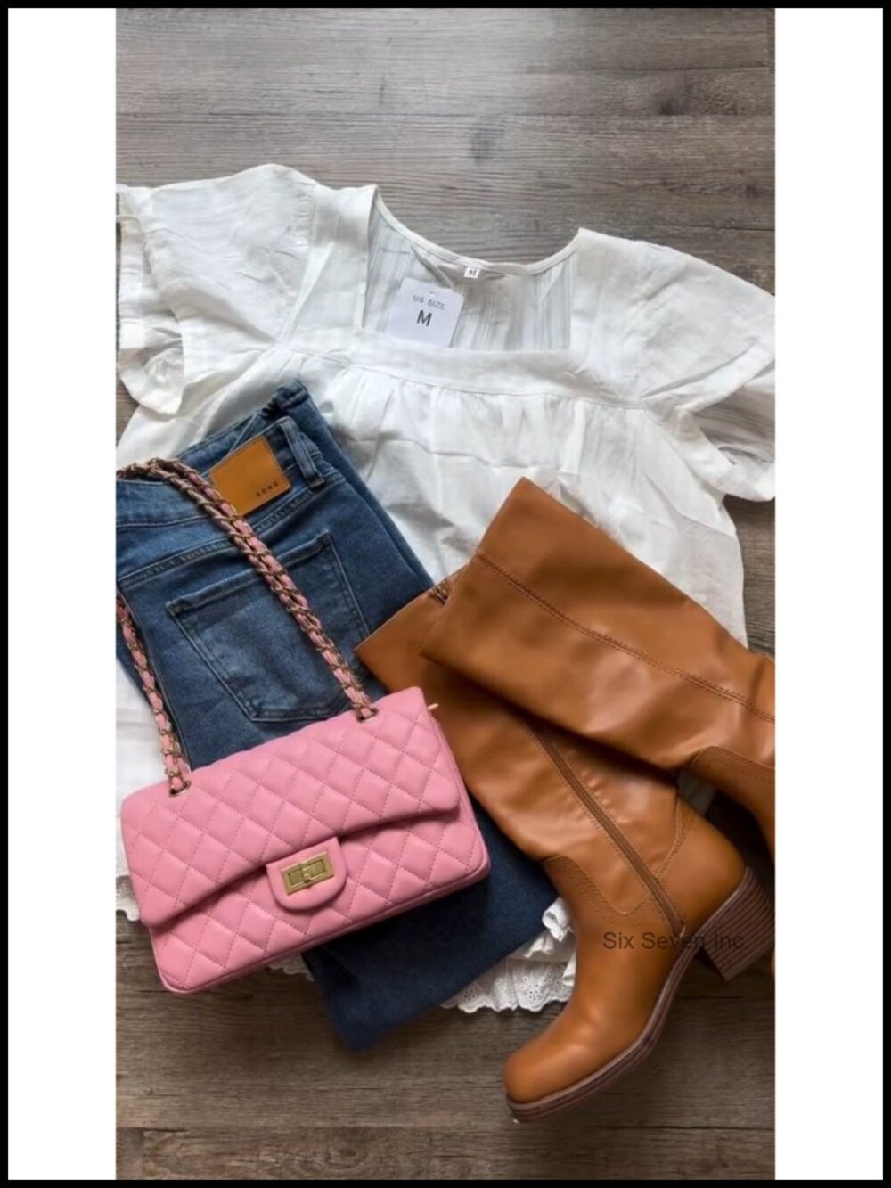 Square Neck Babydoll Ruffle Blouse Short Sleeve Peplum Casual Top - Picture 6 of 6